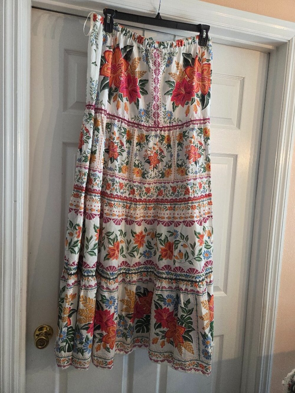 FARM RIO BLOOM GARDEN 2 PIECE -MAXI SKIRT W/TOP - Picture 3 of 16